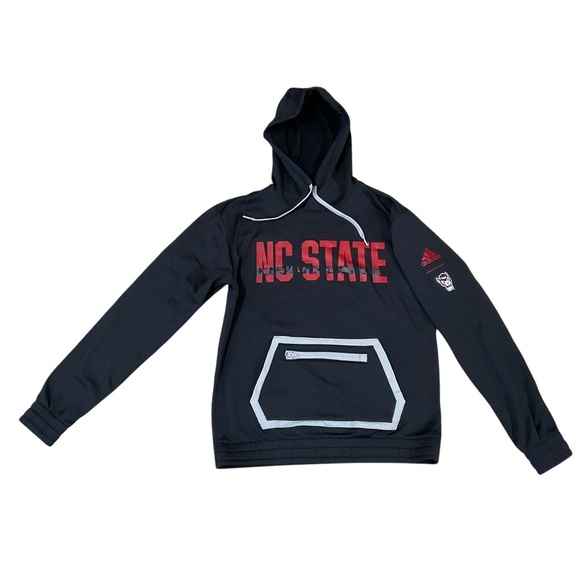 adidas Other - Adidas NC State Wolfpack Hooded Pullover Small NCSU Wolfpack in the house Hoodie